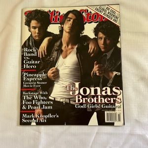 Rolling Stone Magazine Jonas Brothers